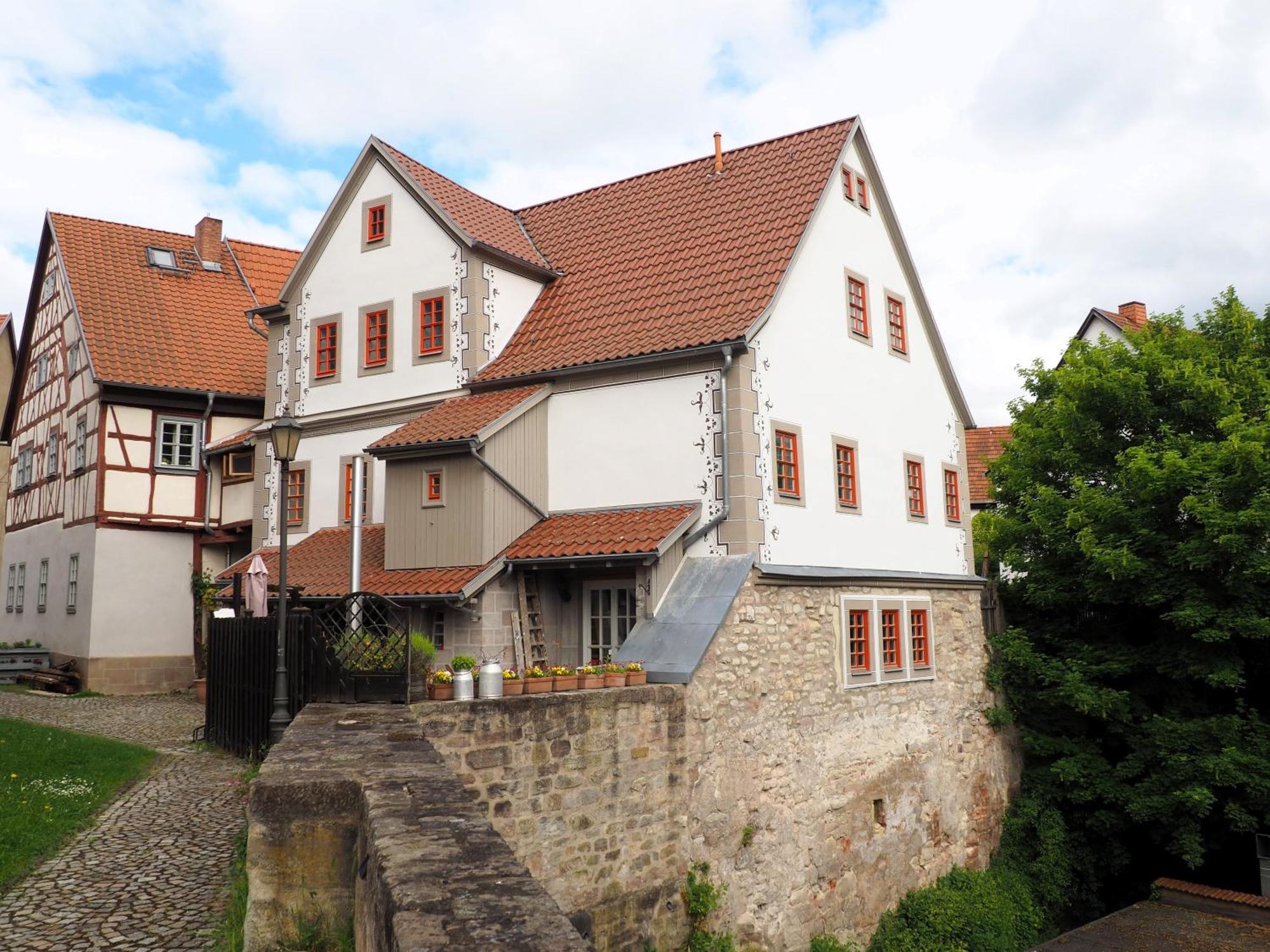 Die Alte Kantorei - Historische Ferienwohnung Kahla  Екстер'єр фото